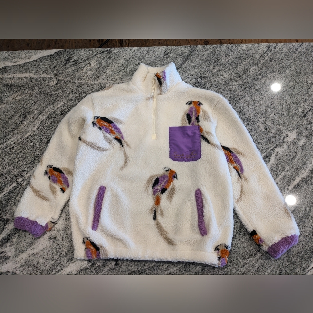 BNWT Official Taylor Swift Merchandise 💜 Speak Now 💜 Koi Fleece Half Zip